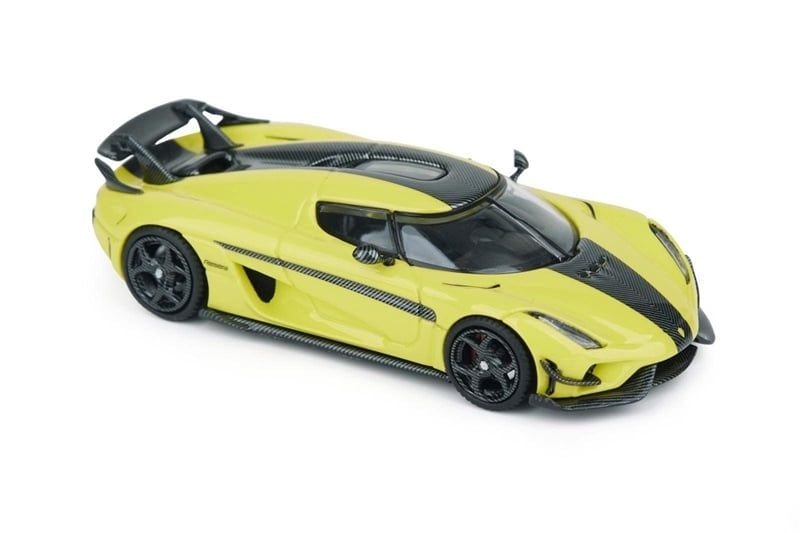  Mô hình xe Koenigsegg Regera Carbon Fiber Diecast Model tỉ lệ 1:64 SC Art 