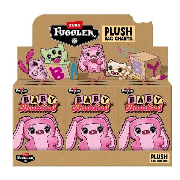 Đồ Chơi Sưu Tầm Hộp Mù ZURU TOYS Fuggler Baby Baddies Keyrings 5