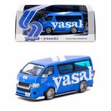  Mô hình xe Toyota Hiace Widebody Yasaki tỉ lệ 1:64 Tarmac Works T64-038-YAS 