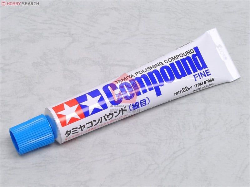  Tuýp gel đánh bóng thường Tamiya polishing compound ( fine) Tamiya 87069 