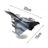  Mô hình máy bay quân sự French Dassault Rafale B NATO Tiger gray tỉ lệ 1:100 Ns models MBQS067 