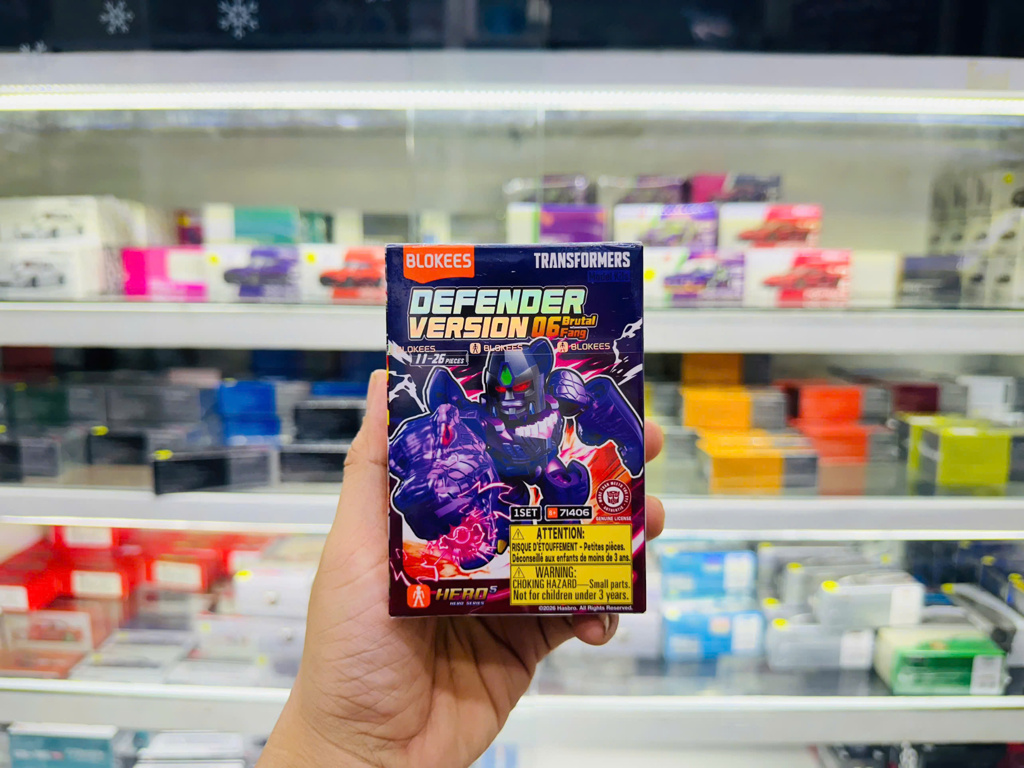  Mô hình Blokees Model Kits Transformers Defender Version 06 - 71406 