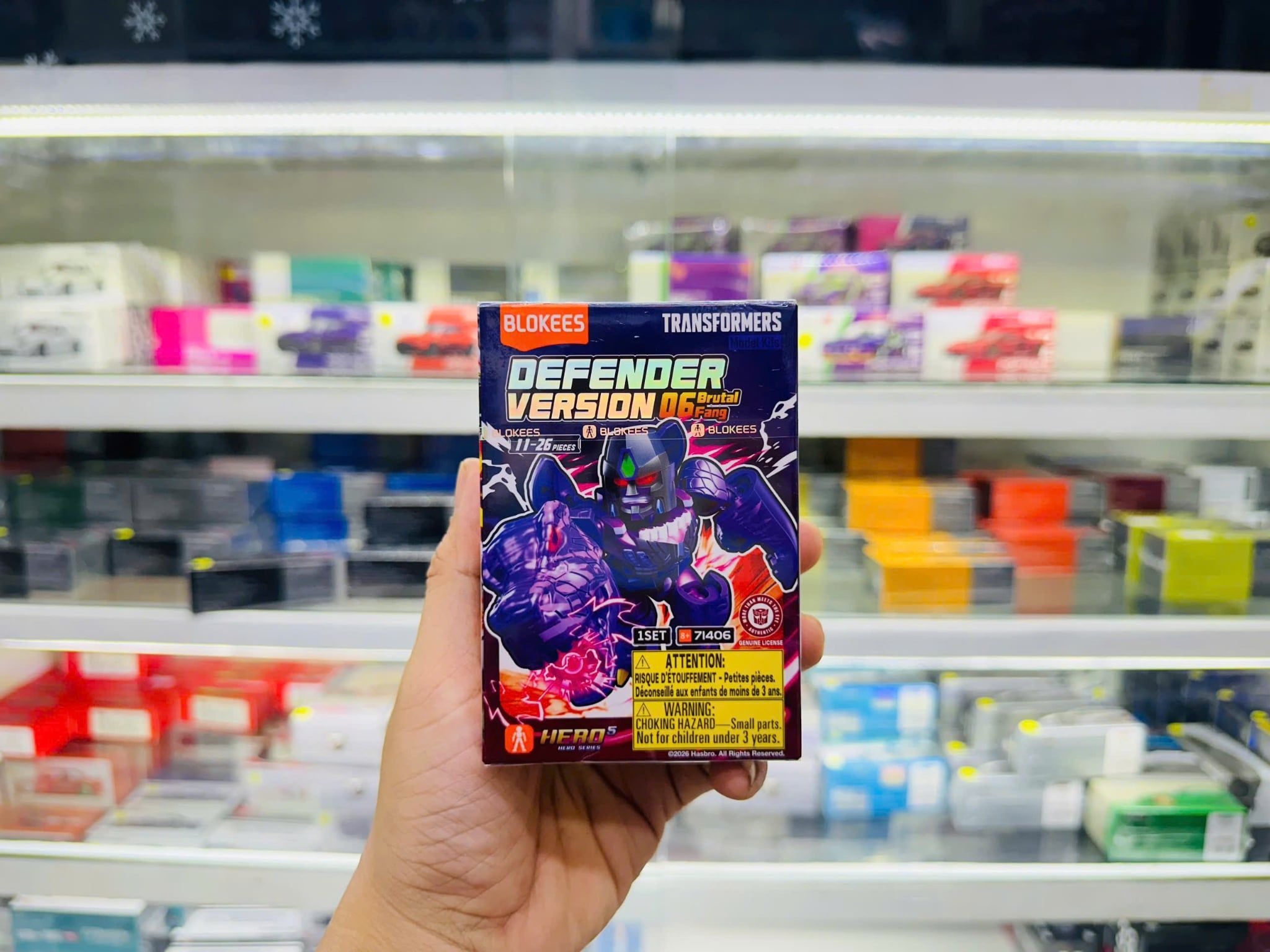  Mô hình Blokees Model Kits Transformers Defender Version 06 - 71406 