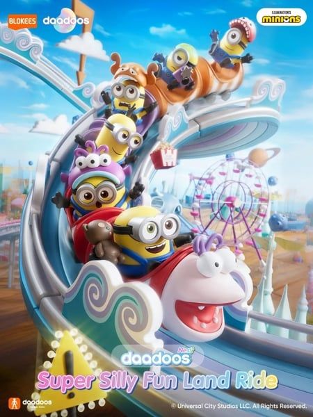 Mô hình Minions Nest Series 01 The Roller Dorable Coaster Blokees ED12 75891 