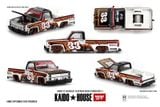  [Hàng Loose] Mô hình xe ô tô Chevrolet silverado Kaido Intimidator tỉ lệ 1:64 Kaido House KHMG212 