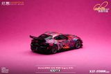  [Hàng Loose] Mô hình xe Toyota Supra (A90) DARWIN PRO 66G WBK 1087X LION DANCE tỉ lệ 1:64 Poprace X37-GTSHOW2025 