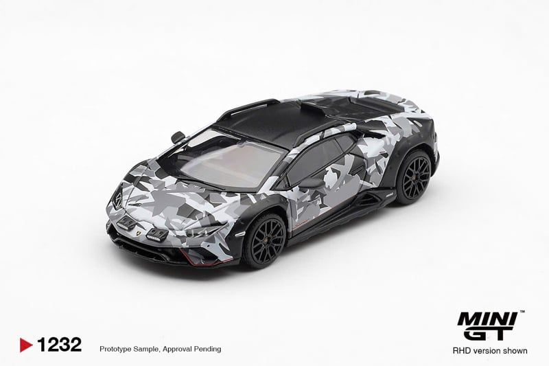  Mô hình xe Lamborghini Huracán Sterrato All Terrarin NEVE tỉ lệ 1:64 MiniGT MGT01232-CH 