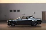  Mô hình xe Dodge Challenger SRT Hellcat Pitch Black tỉ lệ 1:64 Stance Hunter OT64948 