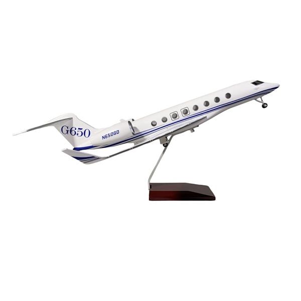  Mô hình máy bay Gulfstream G650 Business Jet kích thước 47cm No Led MB47095 