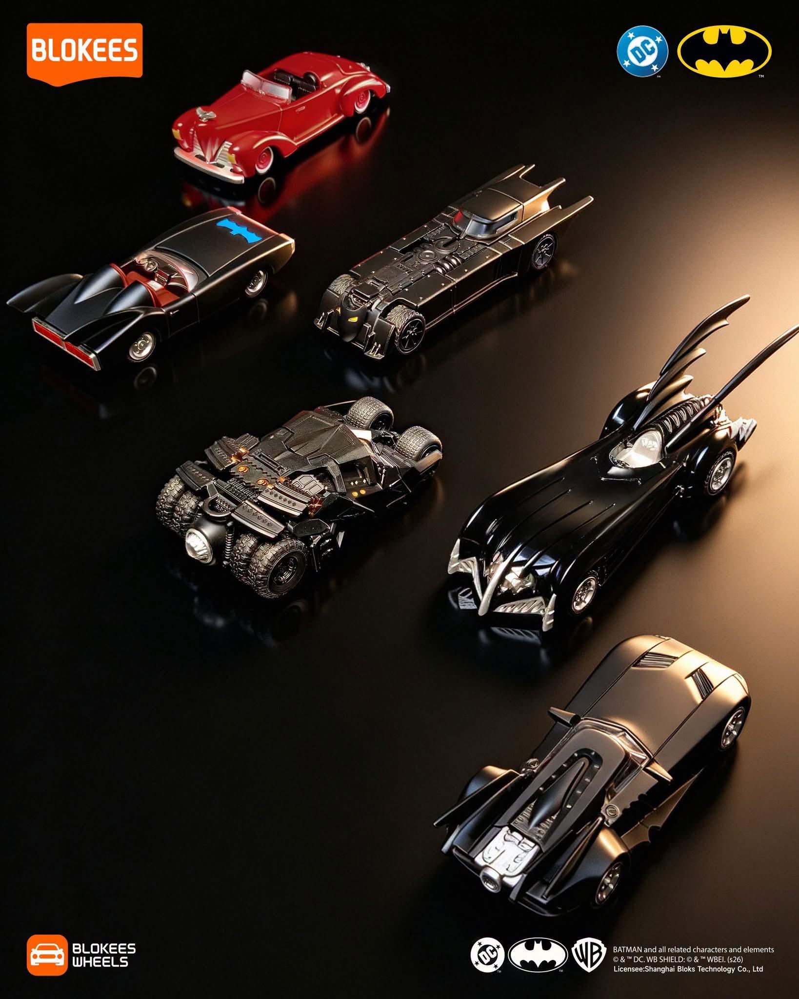  Mô hình Blokees Wheels BATMAN E02 The Dark Knight EC09 Blindbox 71411 