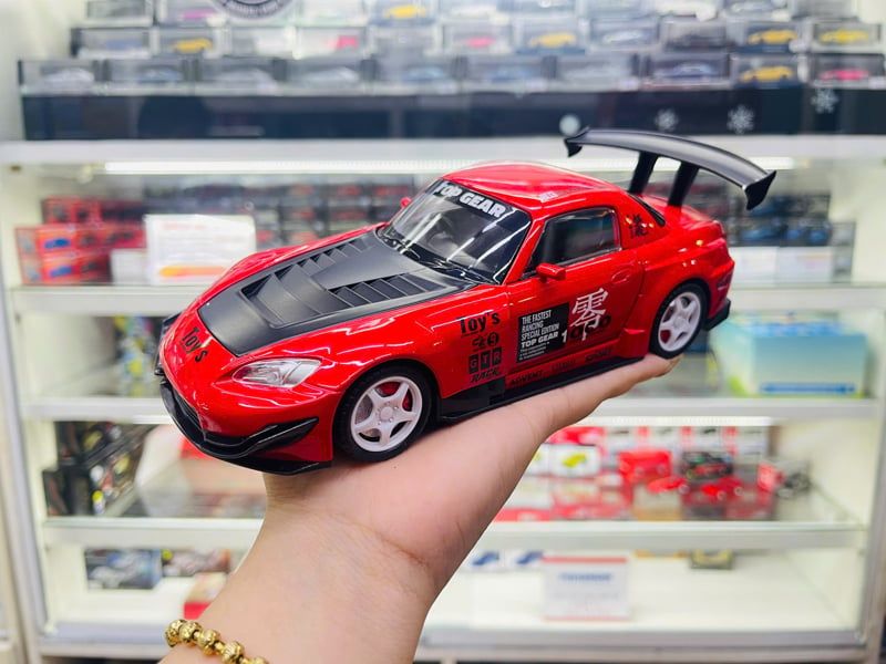  Xe ô tô mô hình bằng hợp kim và nhựa HD s2000 ti lệ 1:24 Alloy model OT24137 