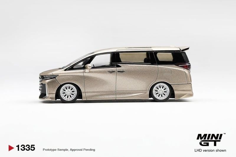  Mô hình xe Toyota Vellfire 40 KUHL Gold Metallic tỉ lệ 1:64 MGT01335-BL 