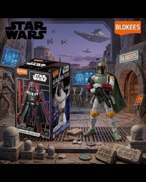  Mô hình lắp ráp Blokees Star Wars Galaxy Version GV02 EW06 75842 