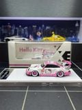  Mô hình xe Porsche RWB 964 Hello kitty Livery ver 2 tỉ lệ 1:64 XKE Model OT64615 