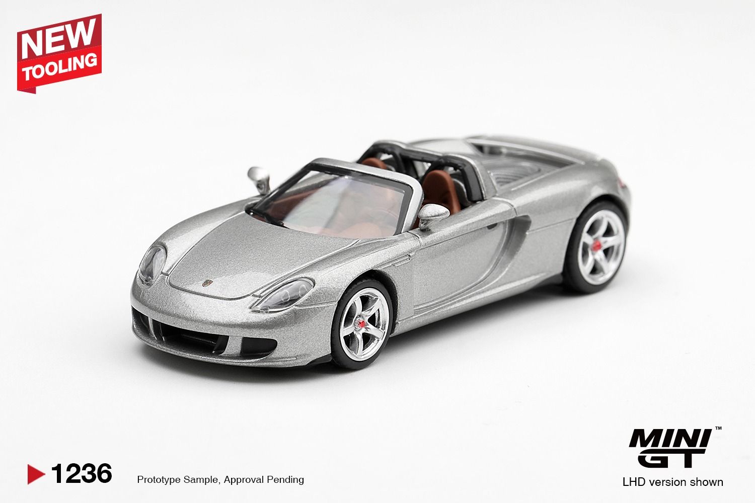 Mô hình xe Porsche Carrera GT GT Silver MGT01236-CH 
