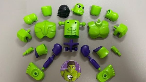  Mô hình lắp ráp Blokees Model Kits -Spidey and His Amazing Friends 74817 - Spidey AL02 Hulk 