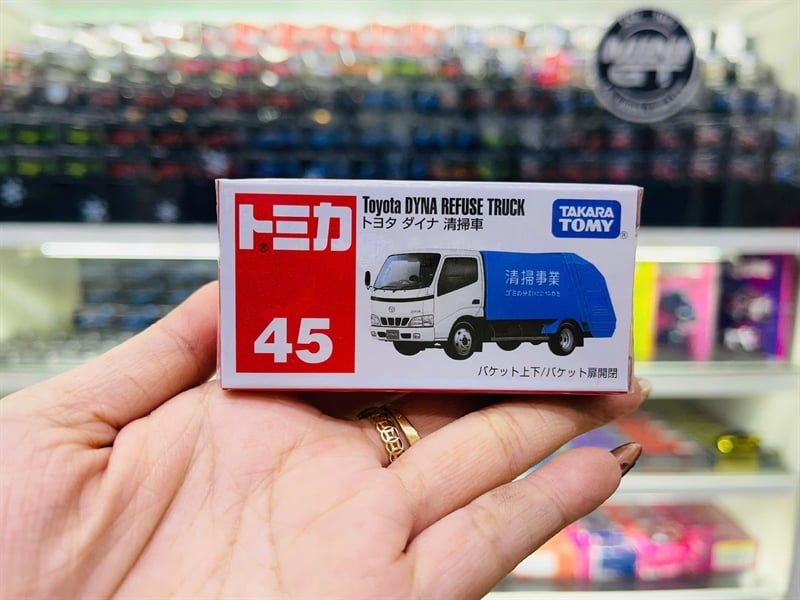  Mô hình xe Tomica No.45 Toyota Dyna Street tỉ lệ 1:64 Tomica 741374 