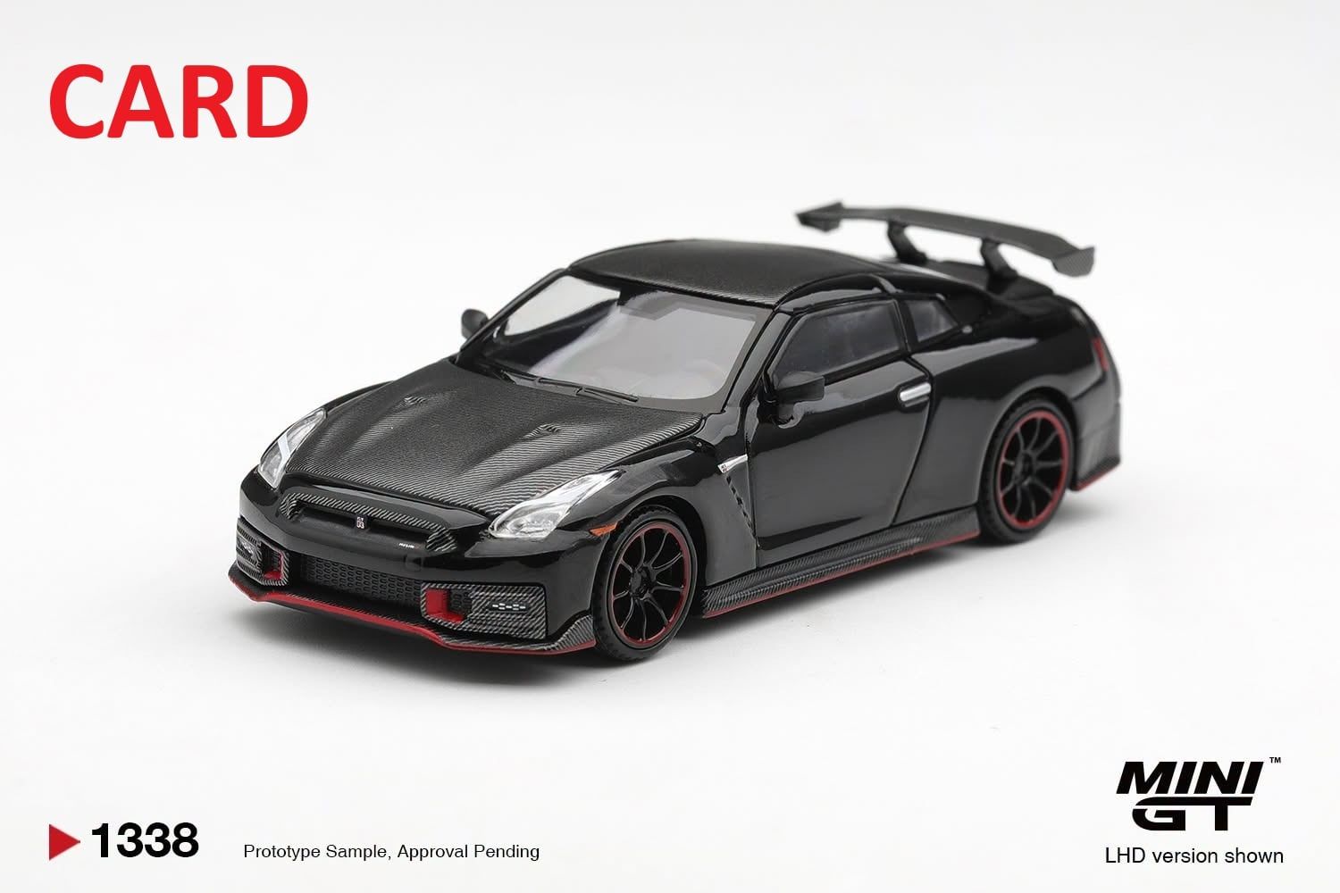  Mô hình xe Nissan GT-R Nismo 2024 Black bản card tỉ lệ 1:64 MiniGT MGT01338-BL 