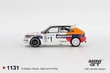  Mô hình xe Lancia Delta HF Integrale Evoluzione #1 1993 Rallye Monte-Carlo tỉ lệ 1:64 bản card MiniGT MGT01131 HAVE CHASE CAR 