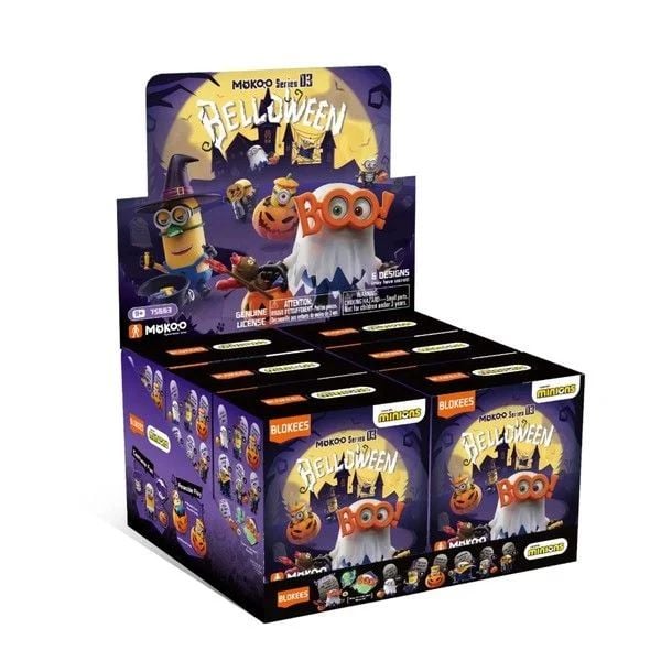  Mô hình Blokees Minions Mokoo 03 Belloween ED11 Blindbox 75663 