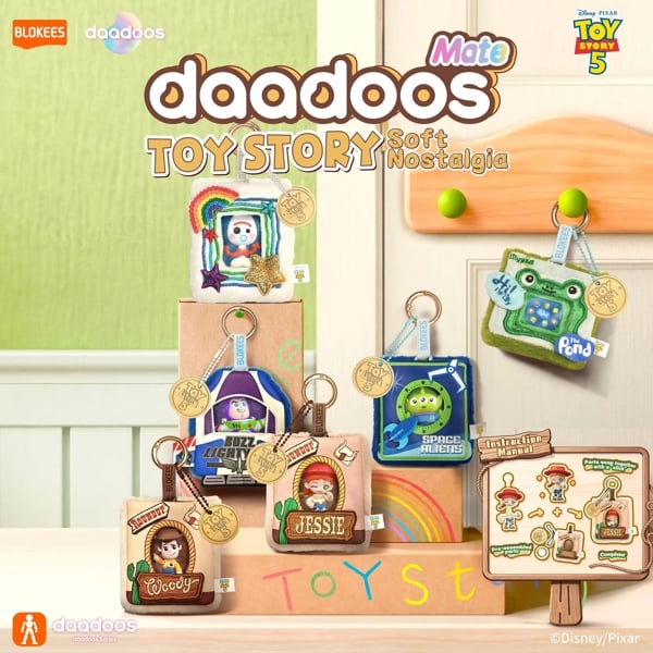  Mô hình Blokees Toy Story Daadoos Mate 01 Plushie Memories ER03 75892 