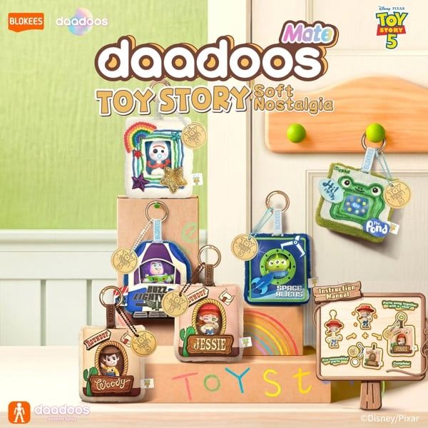  Mô hình Blokees Toy Story Daadoos Mate 01 Plushie Memories ER03 75892 