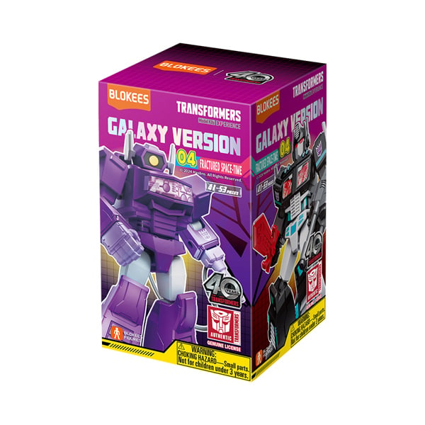  Mô hình lắp ráp serries Transformers Galaxy Version 04 Fractured Space time Blokees 71104 