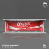  Hộp trưng bày mô phỏng diroram Coca Cola maintenance workshop Lighting Assembly Scene tỉ lệ 1:64 M-cool MoreArt MO914035 
