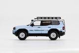  Mô hình xe Toyota Land Cruiser MK5 Prado Light Blue 250 tỉ lệ 1:64 GCD KS-075-581 