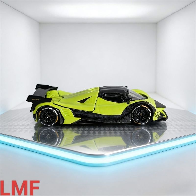  Mô hình xe Devel Sixteen’s V16 (Demon 16) nắp động cơ mở được tỉ lệ 1:64 LMF OT64273 
