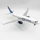  Mô hình máy bay United B737 có bánh xe - kích thước 30cm MB30058 