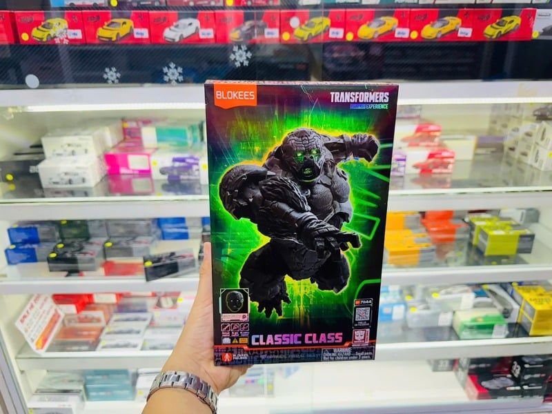  Mô hình Blokees Transformers (Model Kit) - Classic Class(CC) 04 - Optimus Primal Beast (Luminous Eyes) 71144 