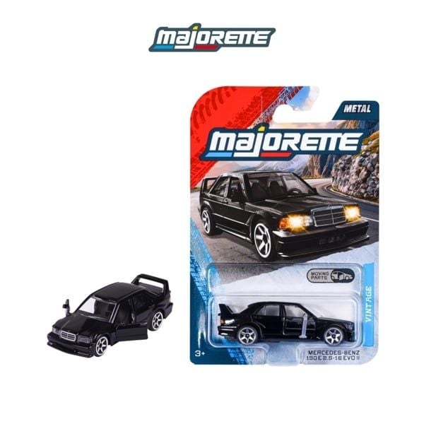  Đồ Chơi Xe Mô Hình MAJORETTE Vintage Premium Mercedes-Benz Black 8502000001MU2 