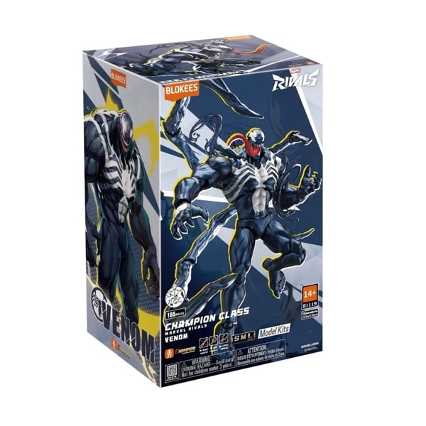  Mô hình kit lắp ráp Marvel Rivals Champion Class 07 Venom Blokees EM13 81119 