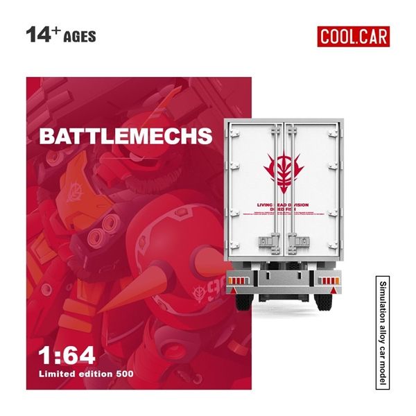  Mô hình xe Scania Container Truck Pink Mech Coating Simulation Alloy Car Model tỉ lệ 1:64 Cool Car CC644023 