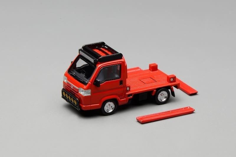  Mô hình xe Honda Acty Truck Customized Edition Milano Red Diecast Model tỉ lệ 1:64 MOTORHELIX M65616 