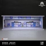  Hộp trưng bày mô phỏng diroram đường parking lot underground Parking Garage tỉ lệ 1:64 M-cool MoreArt MO914417 