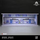  Hộp trưng bày mô phỏng diroram đường parking lot underground Parking Garage tỉ lệ 1:64 M-Cool MO914417 