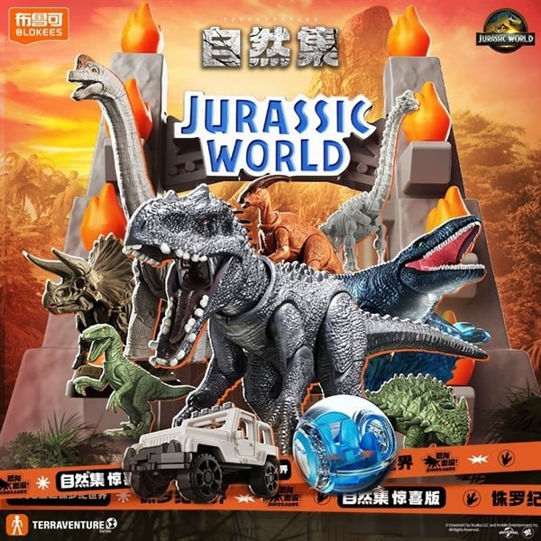  Mô hình lắp ráp Jurassic World Terraventure Dinosaurs EJ02 Blokees 75642 