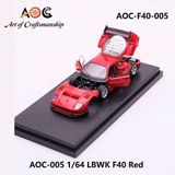  Mô hình xe Ferarri LBWK F40 Red tỉ lệ 1:64 Art of Craftsmanship AOC-F40-005 
