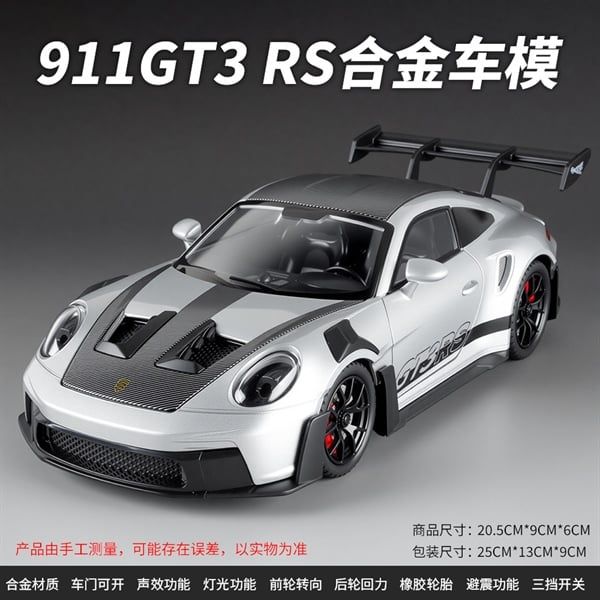  Mô hình xe Porsche 911 GT3 RS Full Open Tỉ Lệ 1:24 Alloy model OT24136 