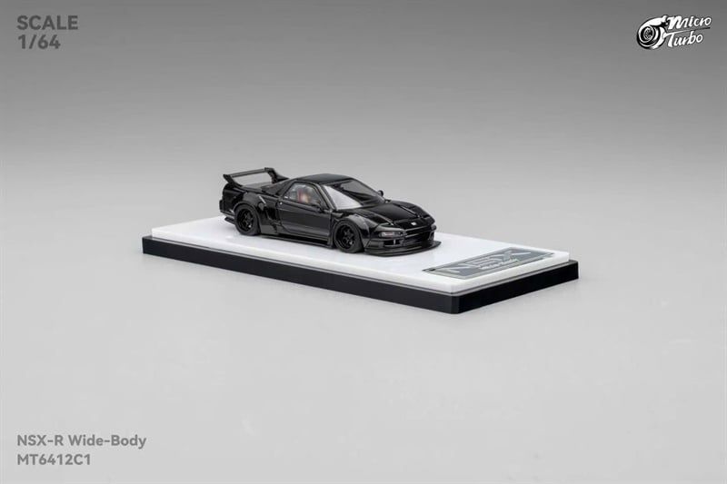  Mô hình xe Honda NSX R Wide Body Black tỉ lệ 1:64 Micro Turbo MT6412C1 