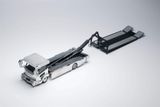  Mô hình xe Isuzu ELF Dekotora Version 2 Custom Flatbed Tow Silver electroplating tỉ lệ 1:64 Micro Turbo MT6405B1 