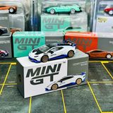  [Hàng Loose]Mô hình xe Lamborghini Huracán STO Bianco Asopo tỉ lệ 1:64 MiniGT MGT00788L 