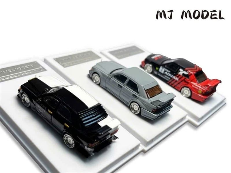  Mô hình xe 190E W201 2.5-16 Evo tỉ lệ 1:64 MJ Model OT64710 