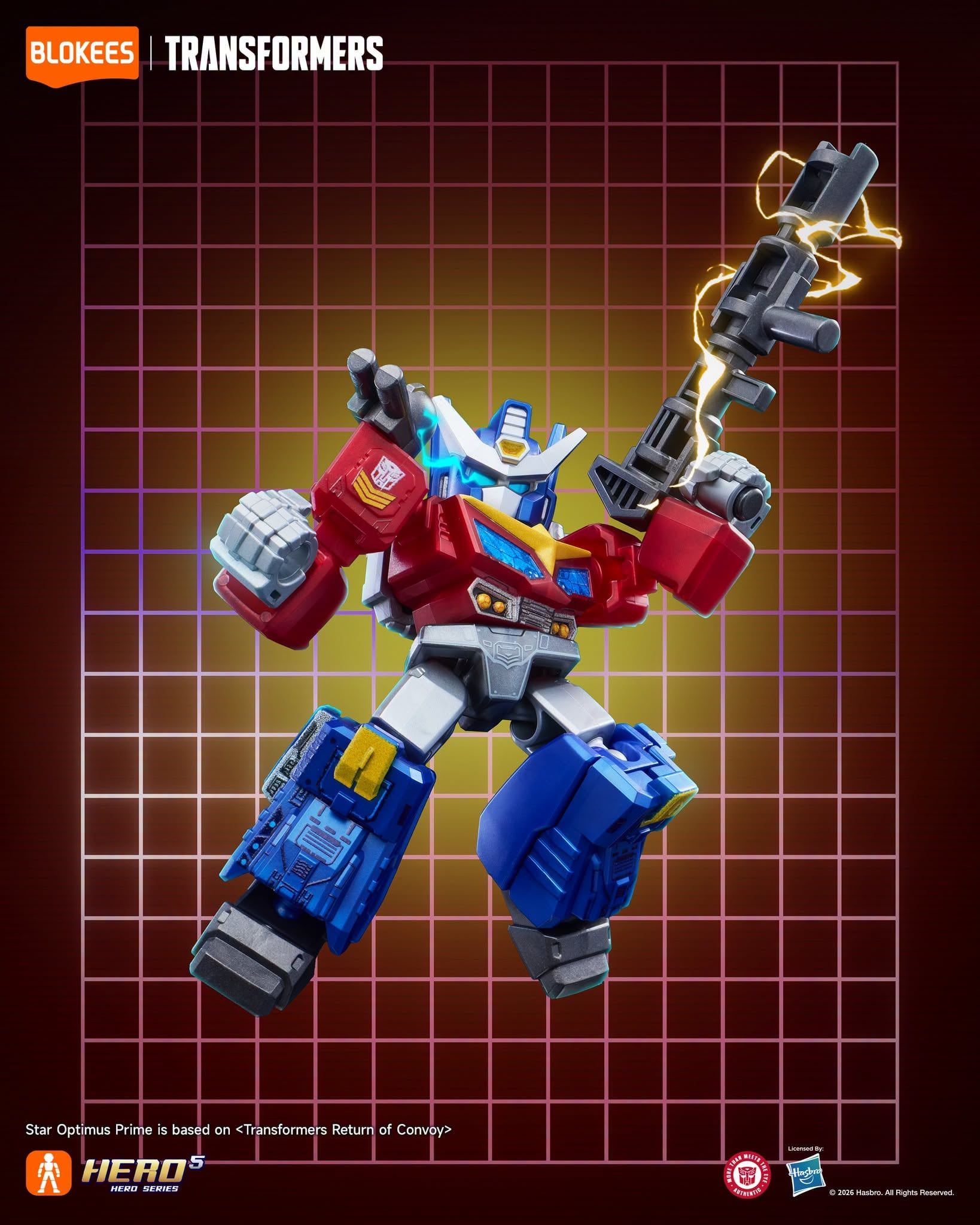  Blindbox Set 12 Mô hình lắp ráp series Blokees Transformers Defender Version DV08 Battle Stars ET66 71408 