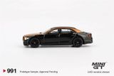  [Hàng Loose] Mô hình xe Bentley Flying Spur Orange Flame / Onyx RHD tỉ lệ 1:64 MiniGT MGT00991L 