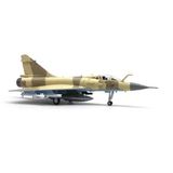  Mô hình máy bay quân sự Mirage 2000 Fighter Military yellow tỉ lệ 1:100 NS model MBQS068 
