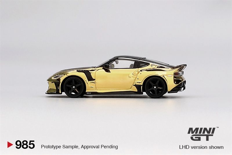  [Hàng Loose] Mô hình xe Nissan Z VeilSide FFZ400 Gold Chrome tỉ lệ 1:64 MiniGT MGT00985 