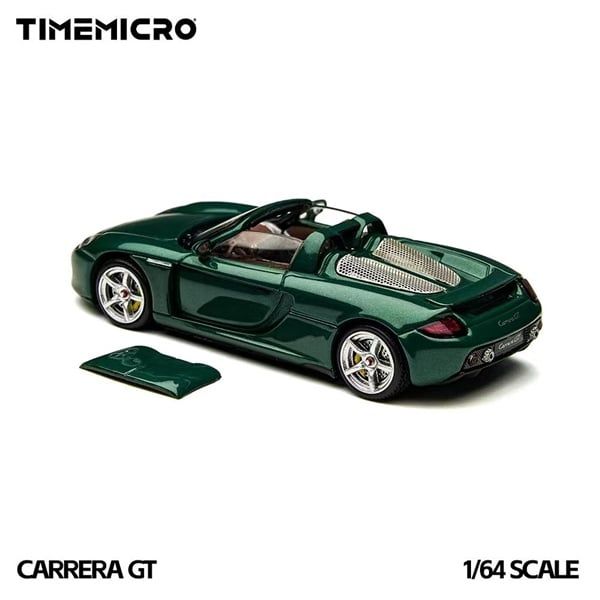  Mô hình xe Carrera GT British Racing Green DieCast Time micro tỉ lệ 1:64 TM645911 